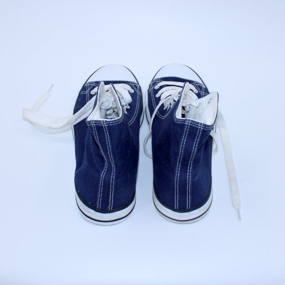 ZGR SNEAKERS ZY-K21023M Blue/White High Top Canvas Running Shoes - Picture 5 of 7